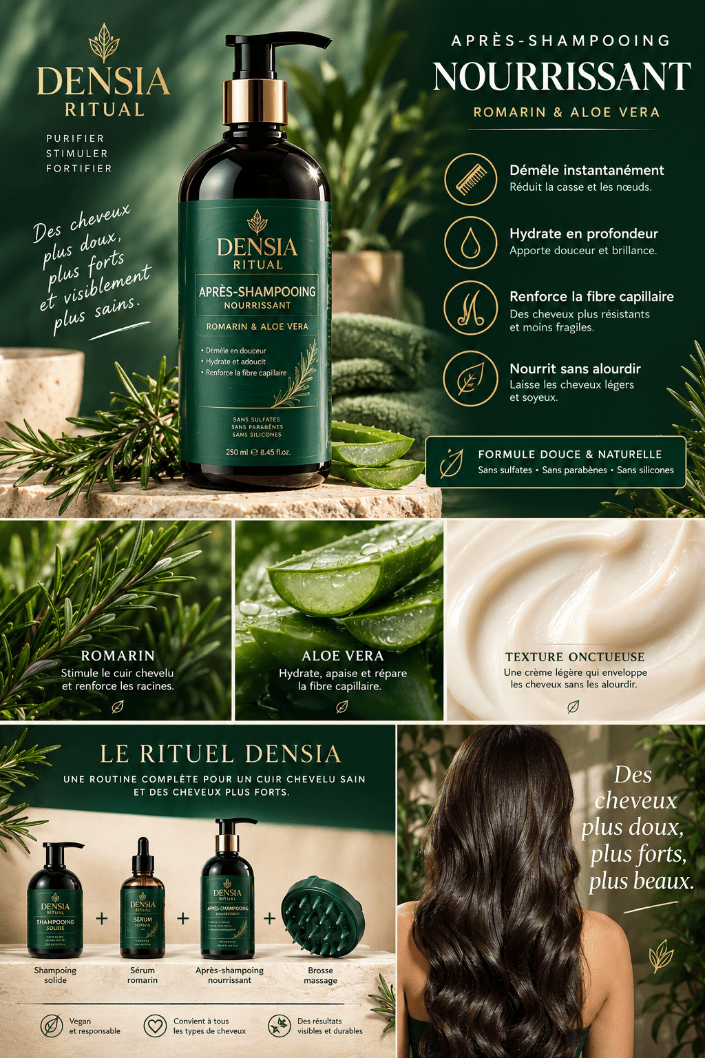 Après-Shampoing nourissant - Densia Ritual