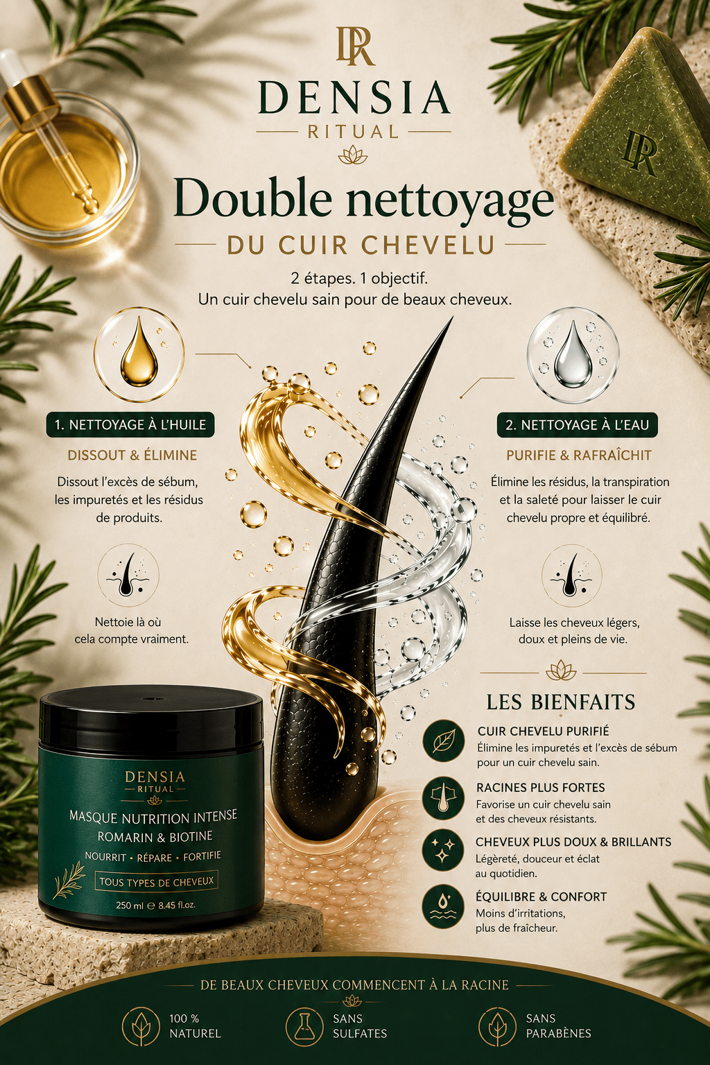 Masque soin profond - Densia Ritual