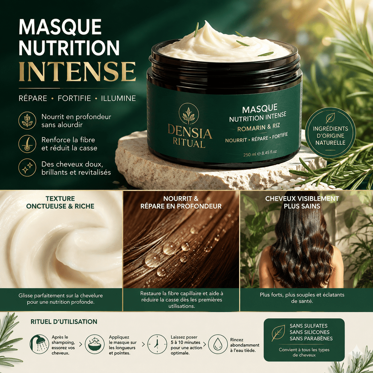 Masque soin profond - Densia Ritual
